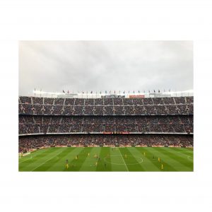 Viaje de voleigo al Camp Nou partido de Barcelona vs Atlético de Madrid